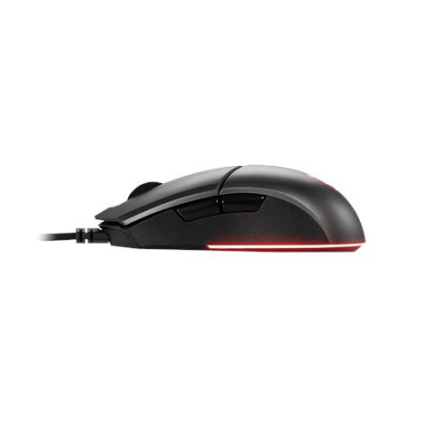 MSI Clutch GM11 Gaming Mouse, Wired, Black MSI | Clutch GM11 | Optical | Gaming Mouse | Black | Yes - 2